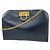 Borsa a tracolla in pelle Gancini Salvatore Ferragamo Blu navy