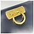 Borsa a tracolla in pelle Gancini Salvatore Ferragamo Blu navy - vista 10