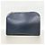 Borsa a tracolla in pelle Gancini Salvatore Ferragamo Blu navy - vista 11