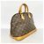 Borsa a mano Louis Vuitton Alma Monogram Marrone - vista 2