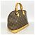 Borsa Louis Vuitton Alma Monogram Marrone - vista 2