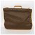 Louis Vuitton Monogram Portable Bandoulière Garment Case Castaño - vista 13