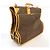 Louis Vuitton Monogram Portable Bandoulière Garment Case Castaño - vista 2