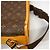 Louis Vuitton Monogram Portable Bandoulière Garment Case Castaño - vista 8