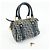 Borsa Christian Dior Trotter Mini Boston Blu Navy Beige - vista 7