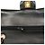 Borsa a tracolla Chanel in pelle d'agnello nera Nero - vista 9