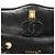 Chanel Matelassé Schultertasche mit Kette Schwarz - Ansicht 12