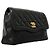 Chanel Matelassé Schultertasche mit Kette Schwarz - Ansicht 2