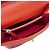 Borsa Chanel in pelle di vitello grana rossa Rosso - vista 4