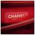 Borsa Chanel in pelle di vitello grana rossa Rosso - vista 5
