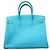 Hermès Borsa Hermes Birkin 35 Togo Turquoise Turchese - vista 8