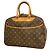Louis Vuitton Monogram Deauville Handtasche Braun