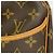 Louis Vuitton Monogram Deauville Handtasche Braun - Ansicht 8