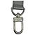 Correa para hombro Louis Vuitton Taiga Gray Castaño - vista 4