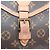 Borsa a tracolla Louis Vuitton Bel Air M51122 Marrone Monogramma - vista 11