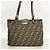 Borsa a tracolla Fendi Zucca in nylon e canvas Marrone - vista 11