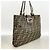 Borsa a tracolla Fendi Zucca in nylon e canvas Marrone - vista 2