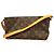 Bolsa de Ombro Louis Vuitton Monogram Trotteur Marrom