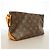 Bolsa de Ombro Louis Vuitton Monogram Trotteur Marrom - vista 2