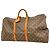 Keepall Bolsa Boston Louis Vuitton Marrom