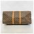 Keepall Bolsa Boston Louis Vuitton Marrom - vista 3
