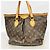 Bolsa Louis Vuitton Monogram Palermo PM Marrom - vista 12