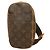 Borsa Louis Vuitton Monogram Pochette Gange Marrone
