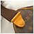 Borsa Louis Vuitton Monogram Pochette Gange Marrone - vista 10