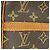 Louis Vuitton Monogram Danube Schultertasche Braun - Ansicht 8