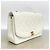 Borsa a tracolla Chanel Diana Chain Bianco - vista 2