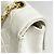 Borsa a tracolla Chanel Diana Chain Bianco - vista 6
