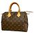 Bolso Louis Vuitton Monogram Speedy 25 Castaño
