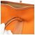 Hermès Sac Cabas Hermes Garden PM Orange - vue 12