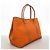 Hermès Sac Cabas Hermes Garden PM Orange - vue 2