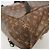 Zaino Louis Vuitton Monogram Macassar Marrone - vista 6