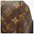 Zaino Louis Vuitton Monogram Macassar Marrone - vista 7