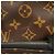 Zaino Louis Vuitton Monogram Macassar Marrone - vista 8