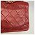 Bolsa de Ombro Chanel Mini Matelassé com Corrente Vermelho - vista 11