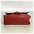 Bolsa de Ombro Chanel Mini Matelassé com Corrente Vermelho - vista 3