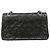 Borsa a tracolla Chanel Matelassé in pelle d'agnello nera Nero - vista 13