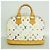 Bolsa Louis Vuitton Alma PM Monogram Branco - vista 10