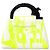 Bolsa Louis Vuitton Capucines BB Clock Branco Amarelo - vista 12