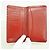 Cartera larga Chanel Matelassé de piel de cordero Roja - vista 3