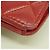 Cartera larga Chanel Matelassé de piel de cordero Roja - vista 6