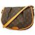 Louis Vuitton Monogram Menilmontant PM Schultertasche Braun