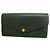 Louis Vuitton Monogram Empreinte Portefeuille Sarah Long Wallet Schwarz