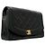 Borsa a tracolla Chanel Diana con catena Nero - vista 2