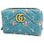 Bolsa Gucci GG Marmont em denim Azul marinho