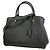 Borsa Louis Vuitton Monogram Empreinte Montaigne MM Nero