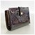 Louis Vuitton Vernis Portefeuille Viennois Wallet Bordò - vista 2